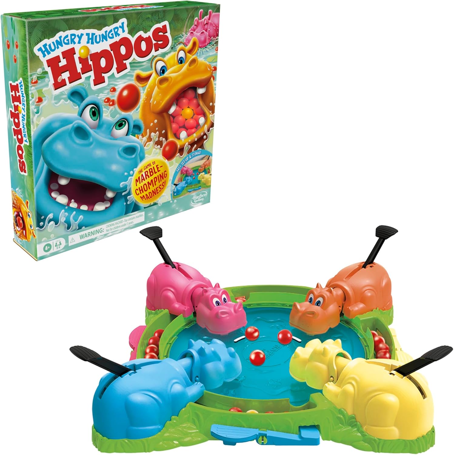 HASBRO GAMING HUNGRY HUNGRY HIPPOS