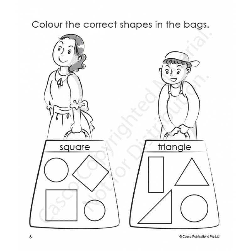 Step by Step Early Math Skills Book 7: Shapes & Measurement II (for Ages 4-5)