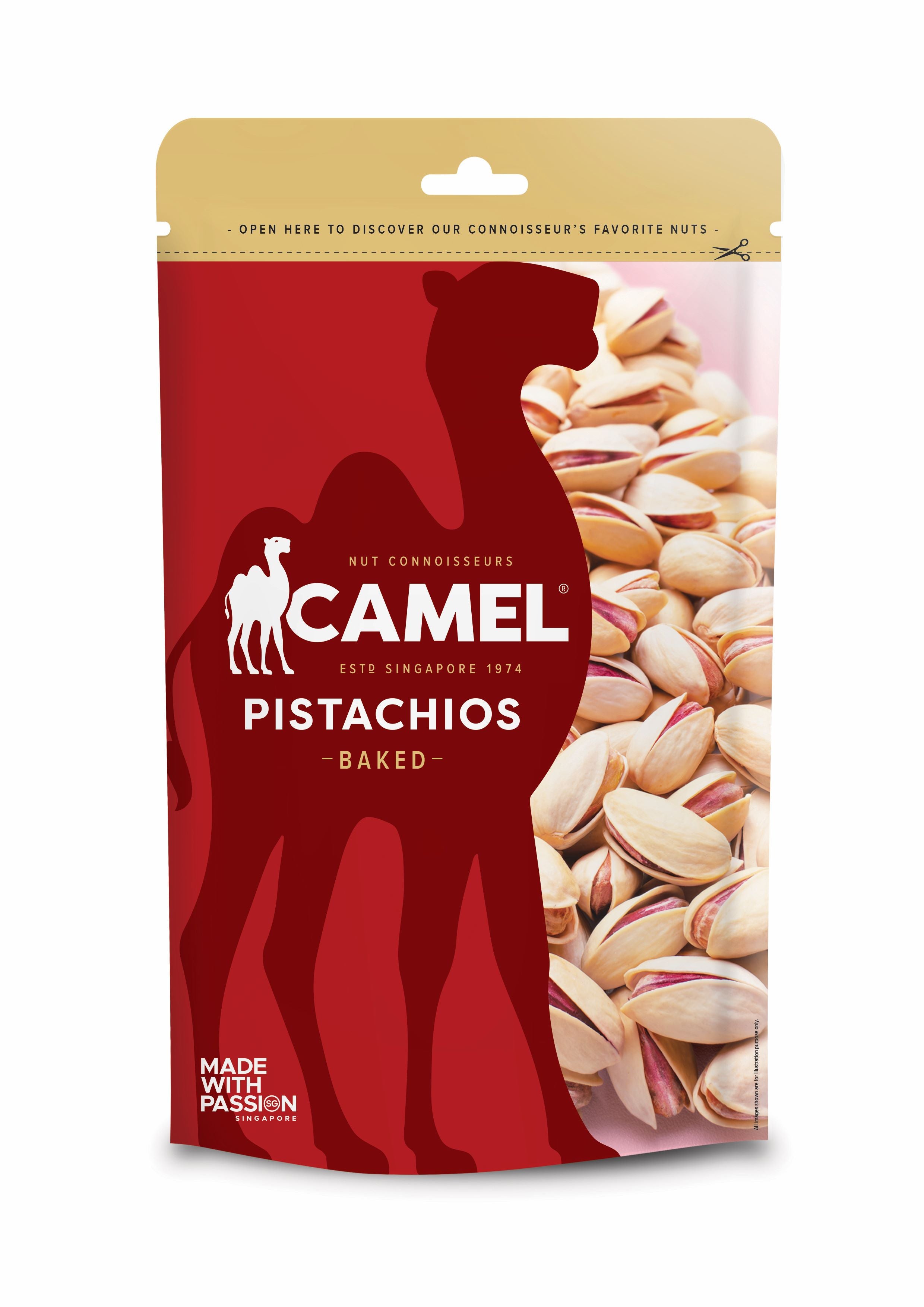 Camel Natural Pistachios 36g