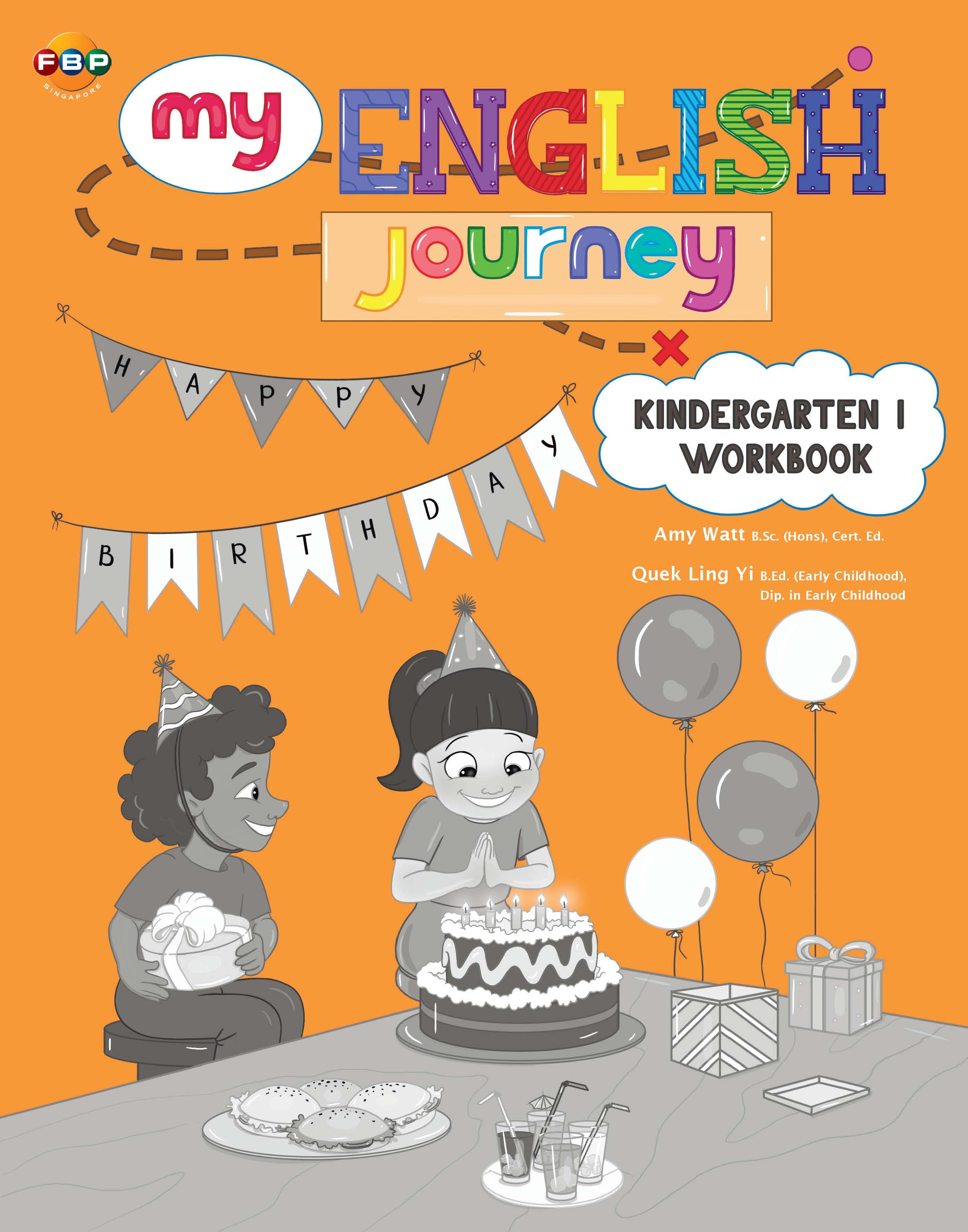 Kindergarten 1 My English Journey Workbook
