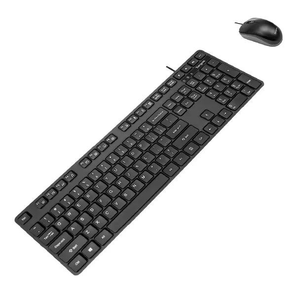 Targus KM600 Corporate USB Wired Keyboard & Mouse Bundle