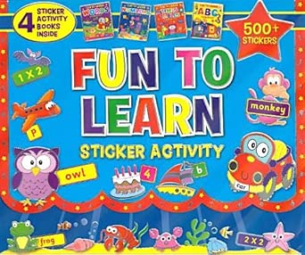 Fun To Learn Sticker Activity - Carry Case – Popular Book Company Pte Ltd