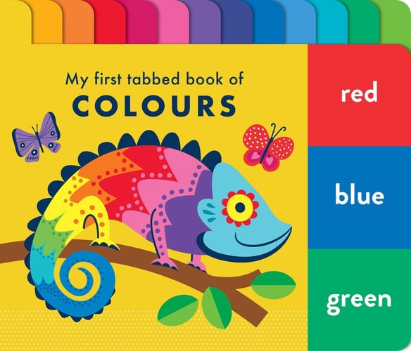 Colours Chunky Tabbed (Board Book)