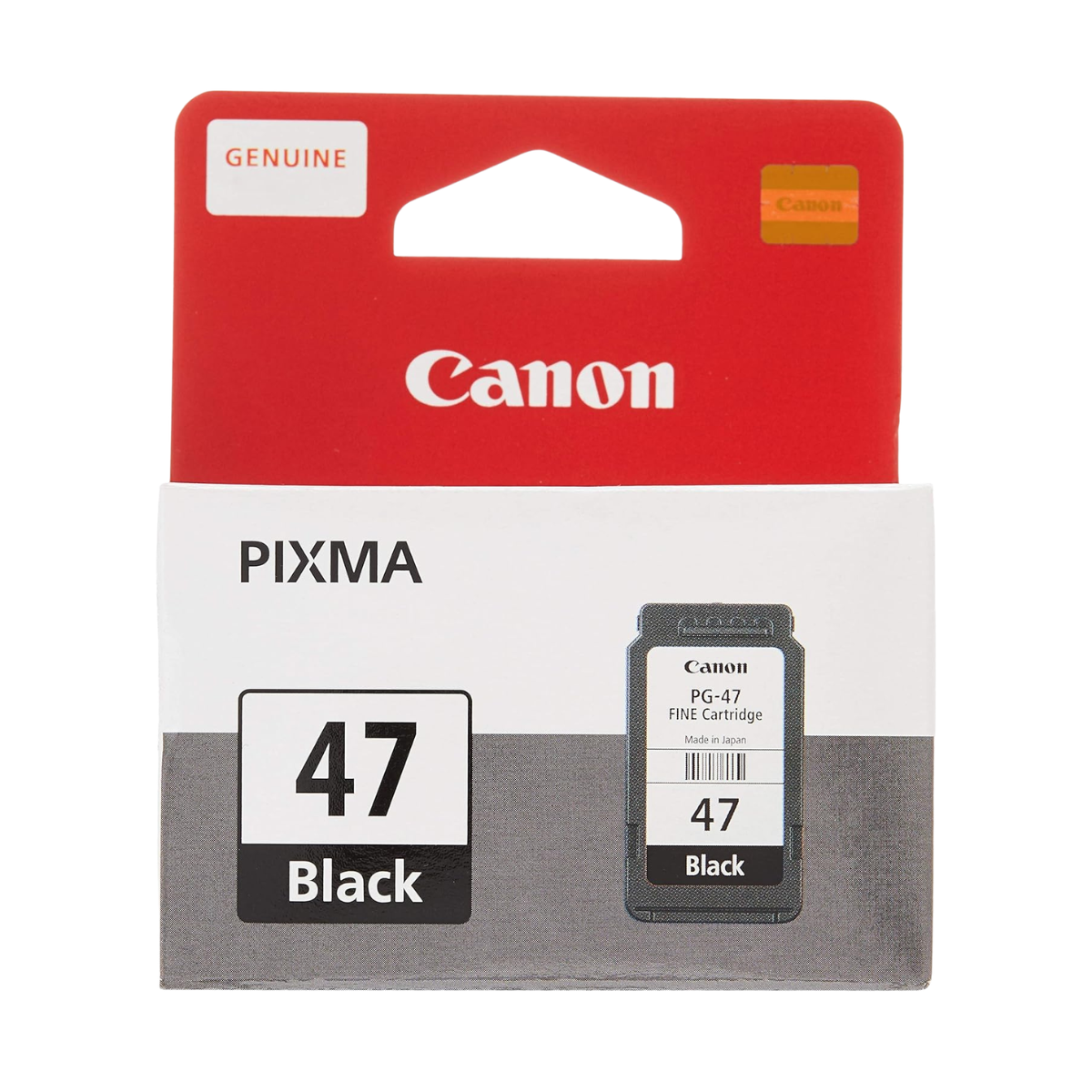 Canon PG-47 Original Black Standard Yield Ink Cartridge 