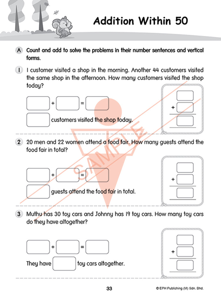My First Problem Sums - Addition