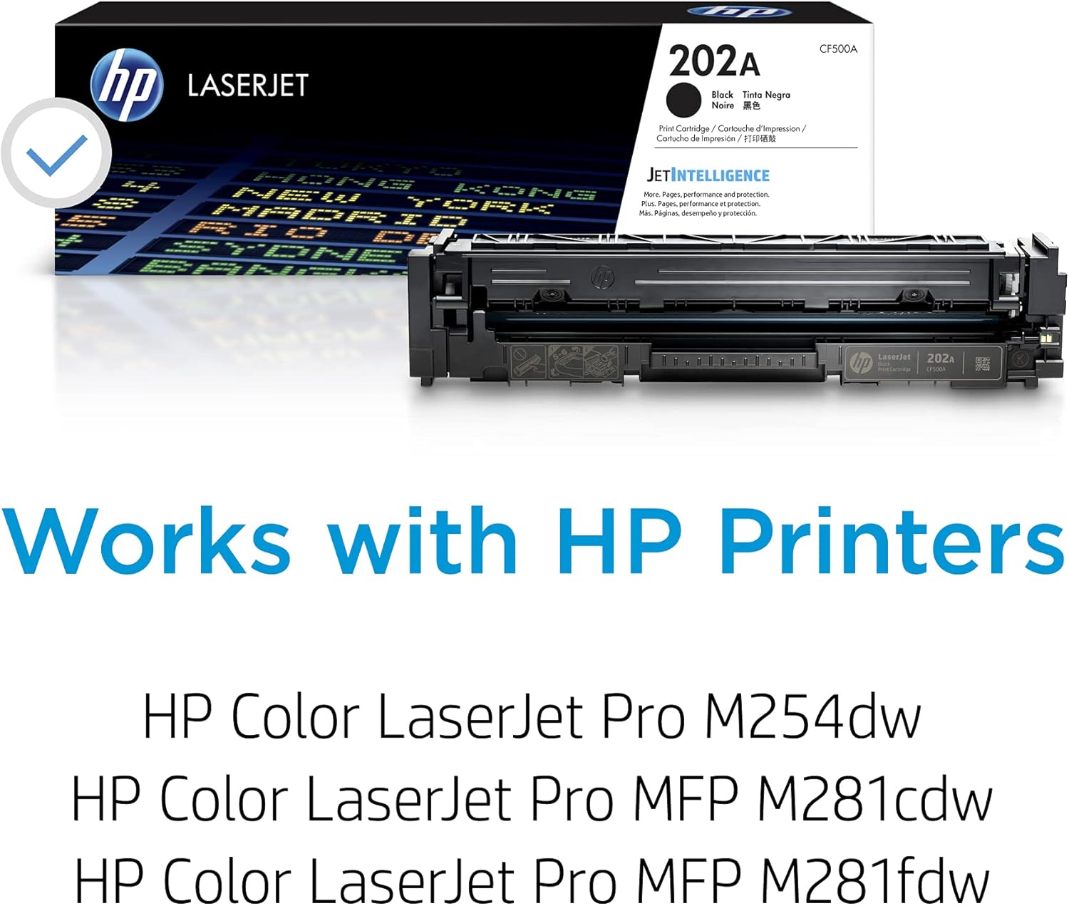 HP 202A Original Black Toner Cartridge  