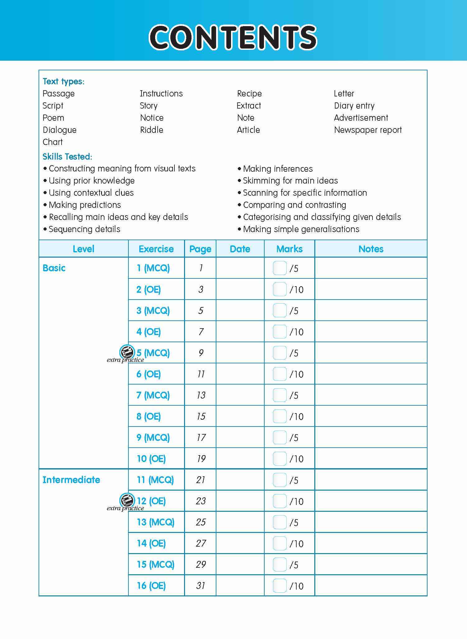 Primary 1 Conquer English Comprehension Workbook 1 - 5th Edition