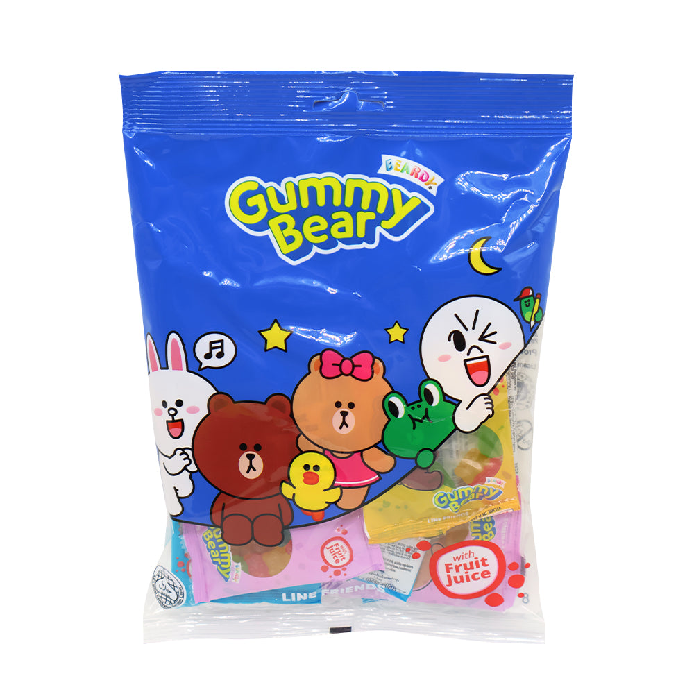 Line Friends Gummy Bear 90g X 24pkt