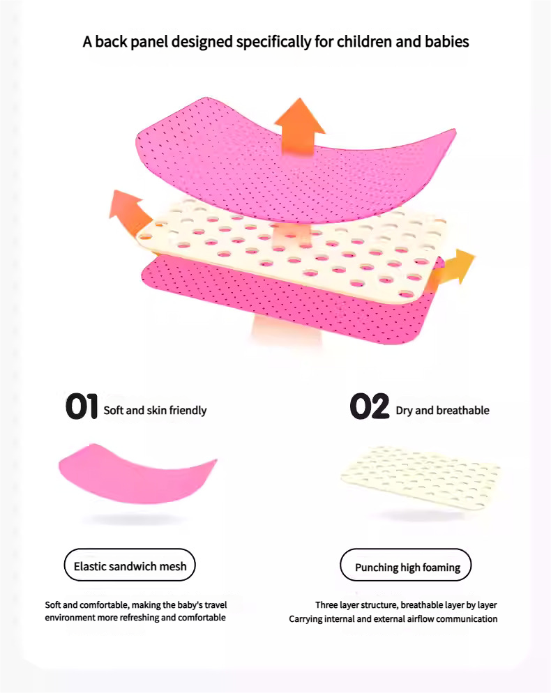 KIDS BACKPACK PINK RABBIT