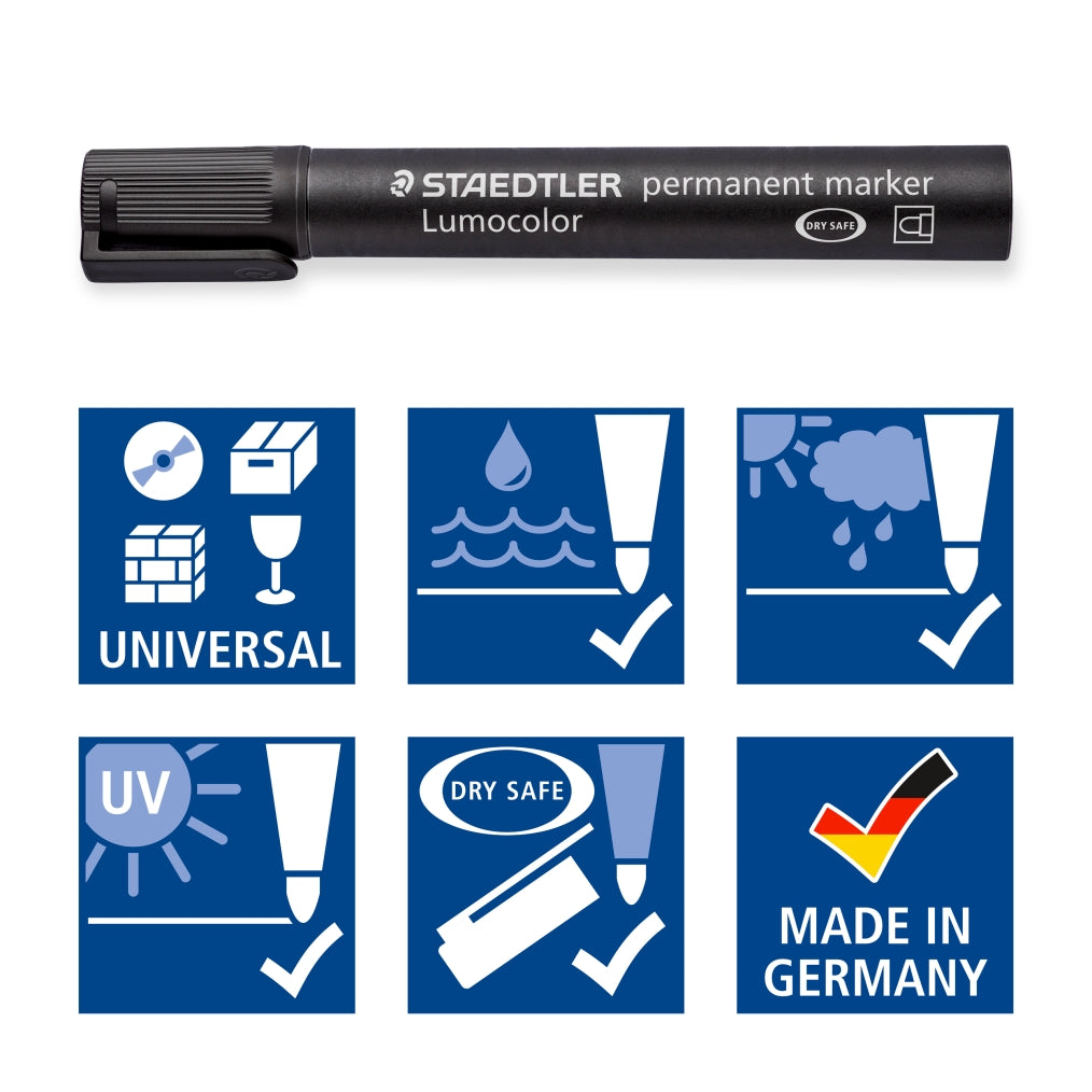 STAEDTLER 352 PERMANENT MARKER BLACK