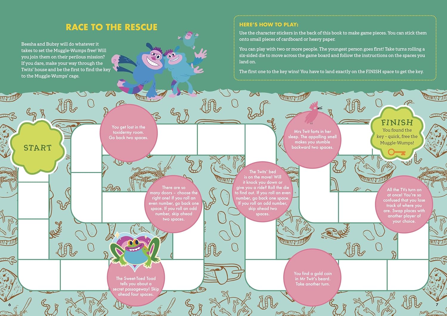The Twits: Sticker Activity Book