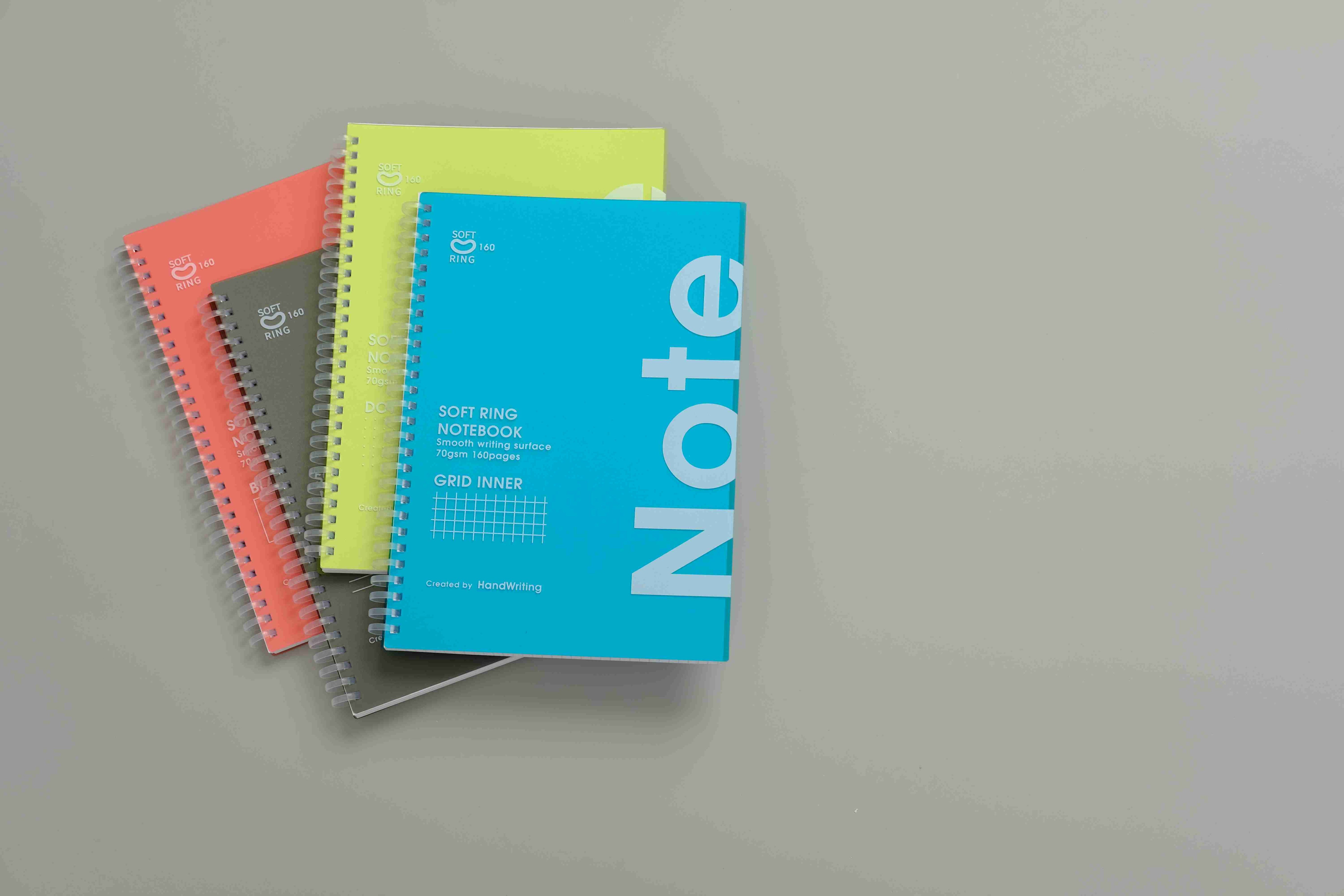 Hw Soft Ring Blank Notebook A5 70g 160pg