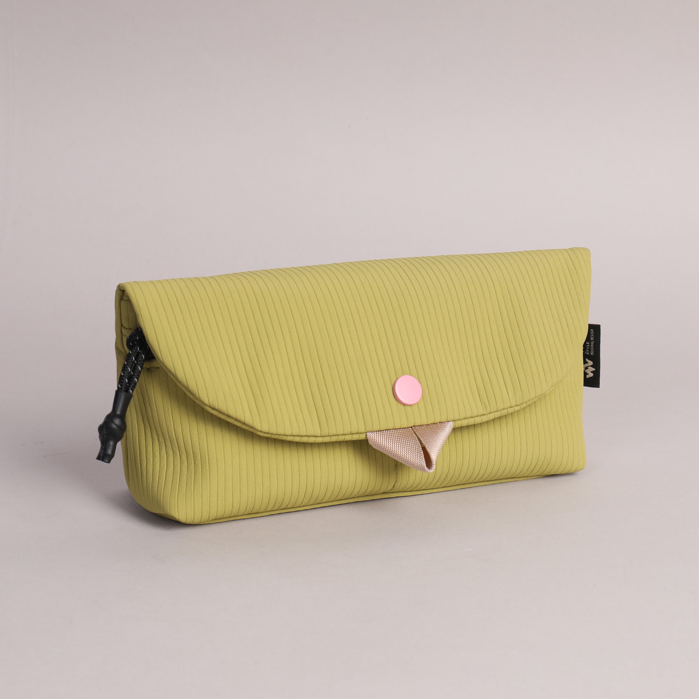 Pencil Bag with Flap - Yellow
