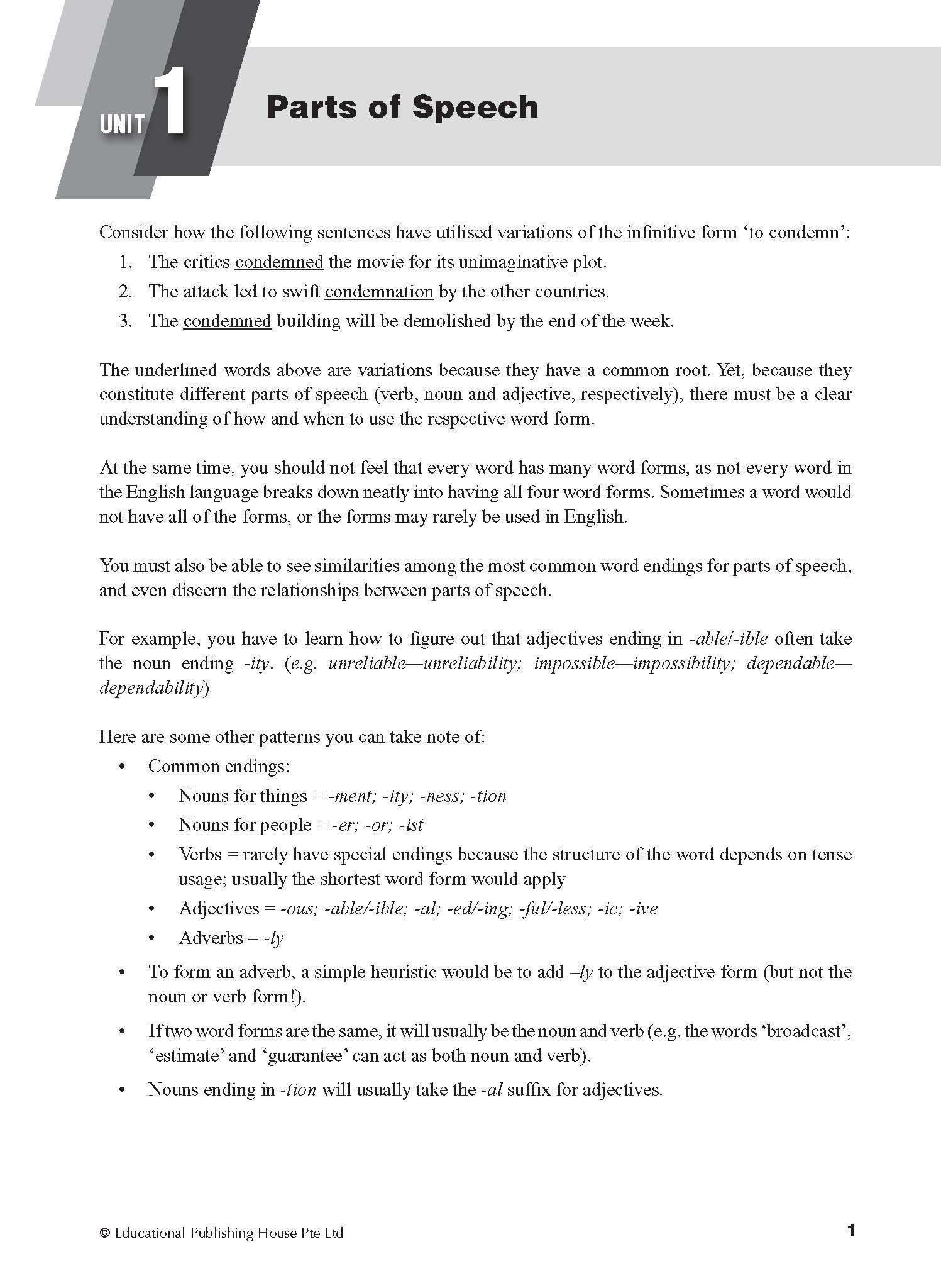 Secondary 4( Express ) Intensive Vocabulary Drills