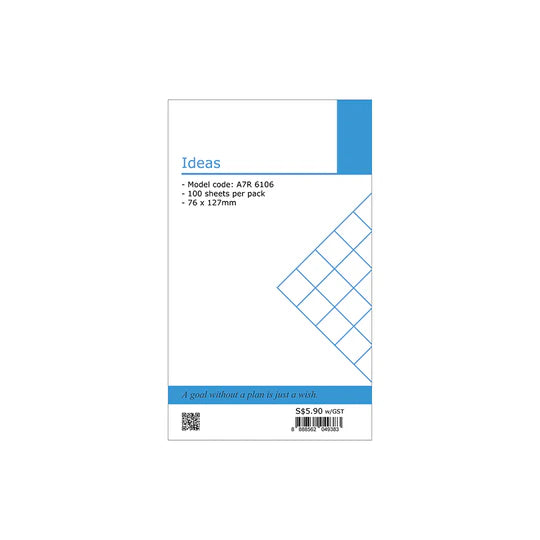 R'fillae A7 Ideas Plain Paper Refill