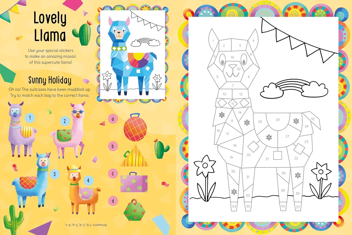 Supercute Shiny Sticker Art (Mosaic Sticker by Numbers) (Paperback) 