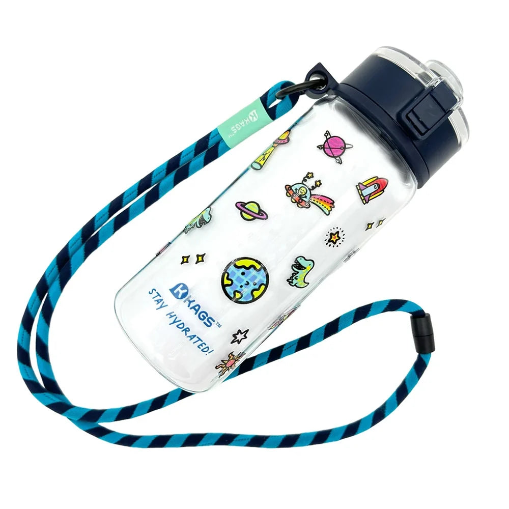 KAGS SPACE AQUARECHARGE SERIES TRITAN 600ML WATER BOTTLE