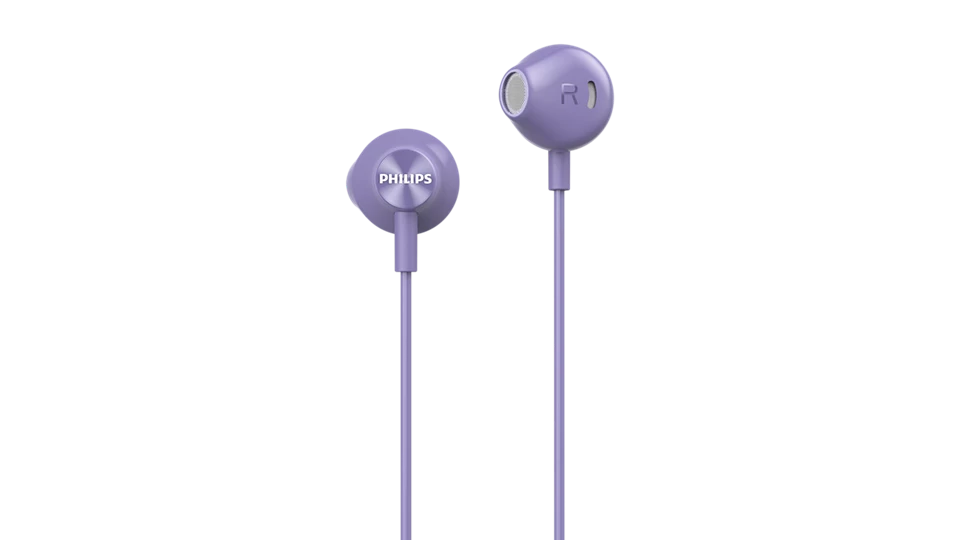 Philips Earbuds Headphones With Mic TAE2000PP/97
