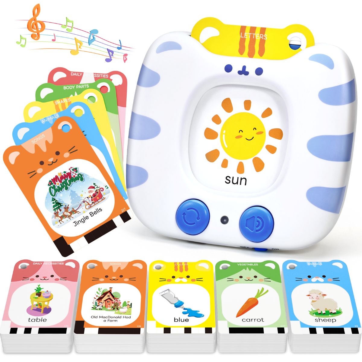 JOYCAT TALKING FLASH CARD ENGLISH WHITE