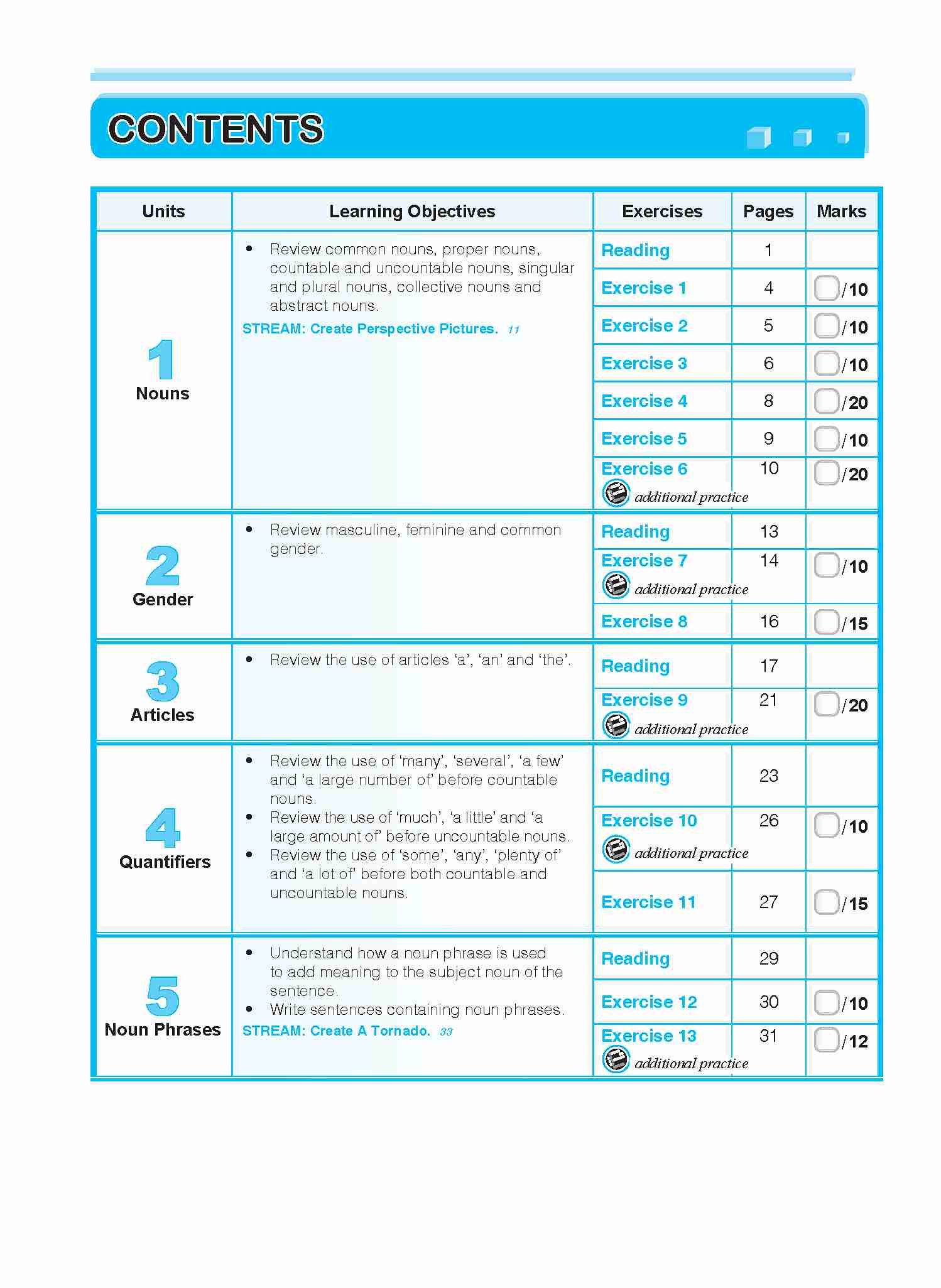 English Grammar Lessons Workbook 6