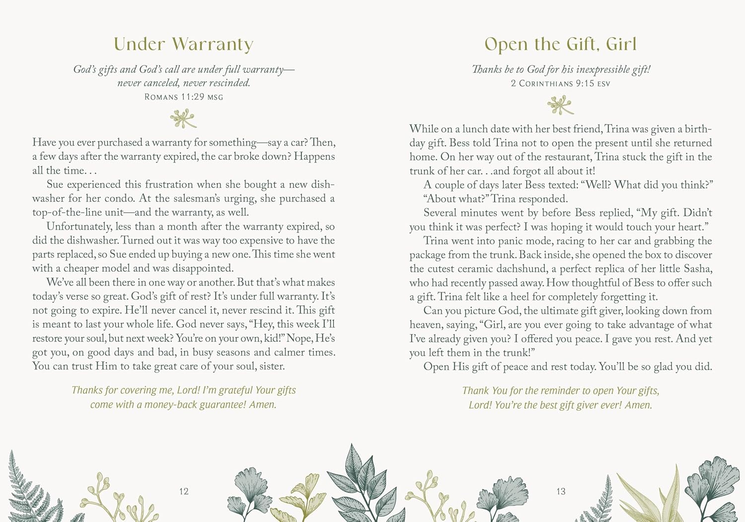 Devotions to Quiet Your Soul: Comforting Inspiration