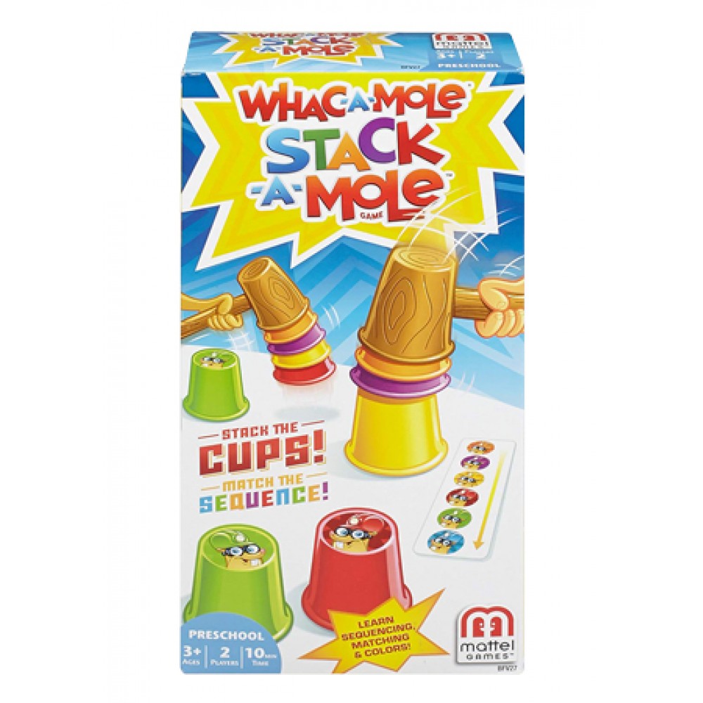 MATTEL FAST FUN WACK A MOLE