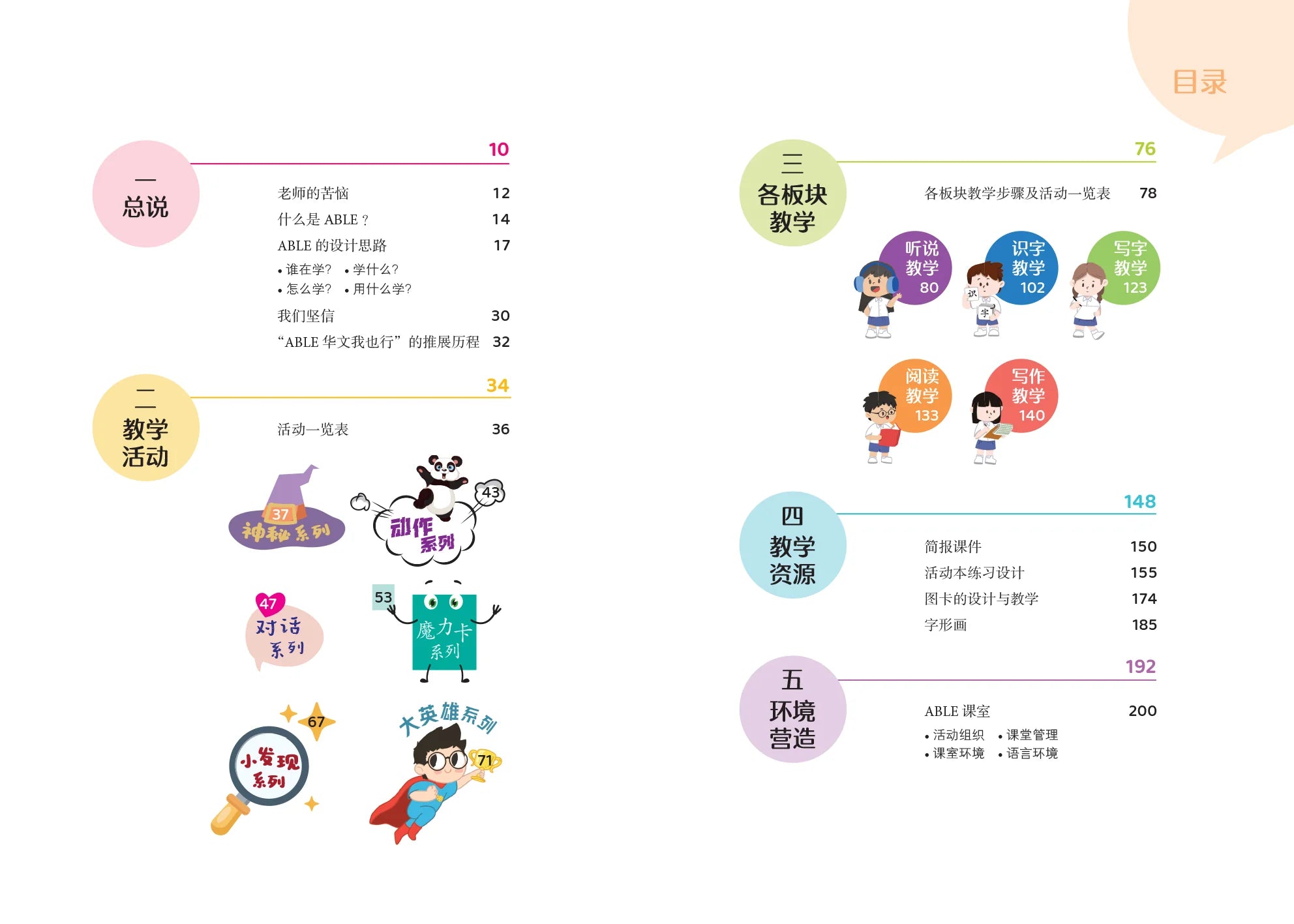 ABLE 教学大家行