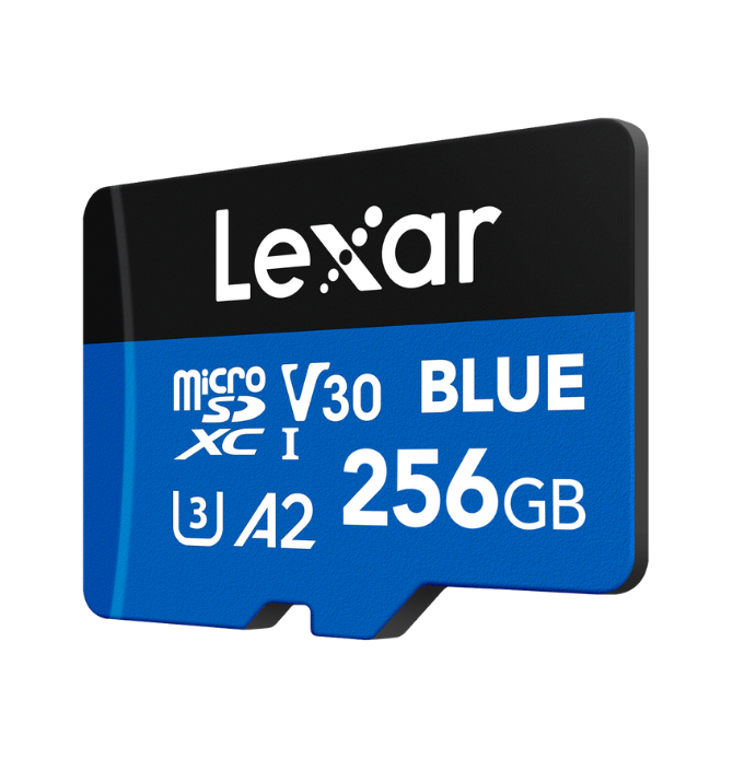 Lexar BLUE microSDXC UHS-I SDMI Card 256GB