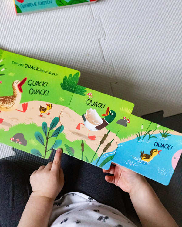Animal Actions: Waddle Like A Duck (Hardcover)