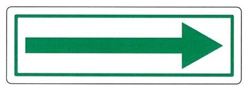 COSMO ARROW SIGN SA5-646G (150mm X 50mm)