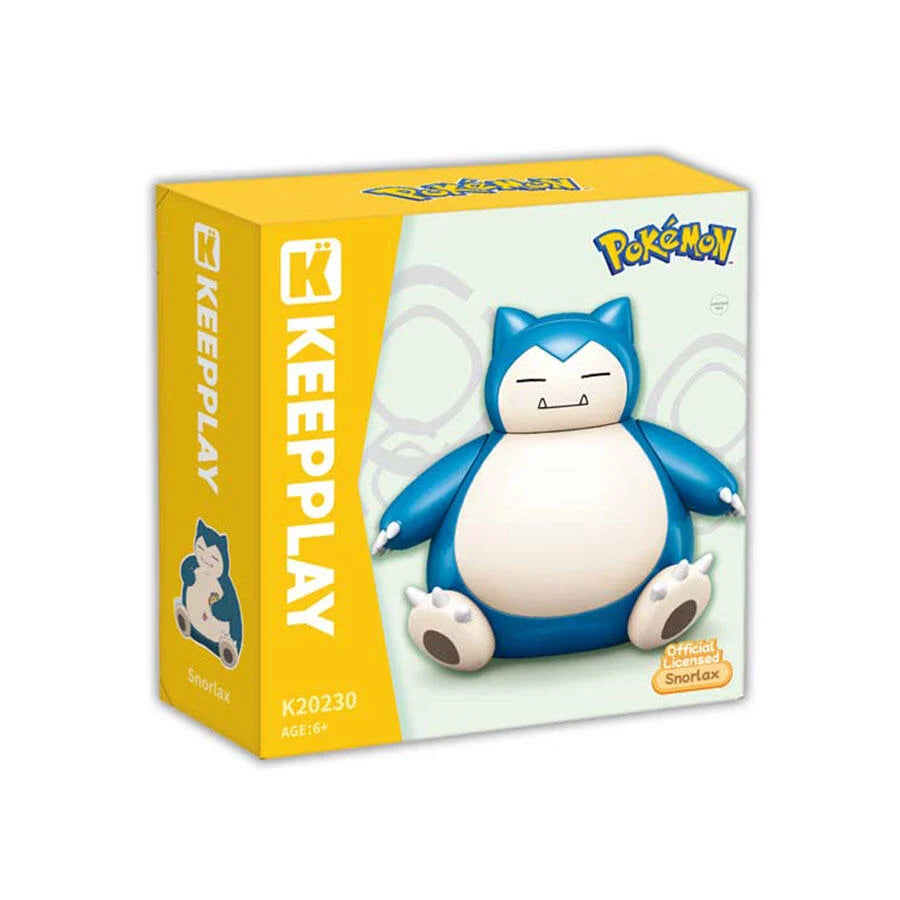 KEEPPLEY POKEMON SNORLAX ROUNDY KUPPY