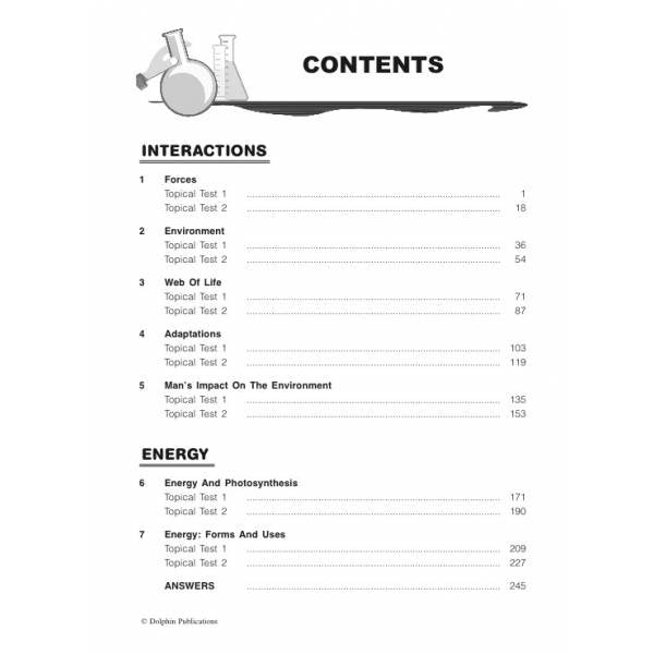 New Topical Science Practice Papers 6