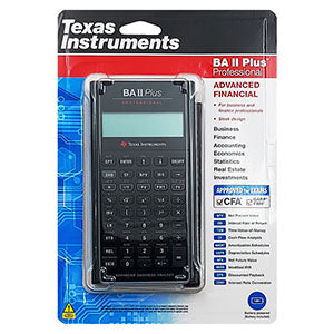 Texas Instrument BAII PLUS Professional Financial Calculator