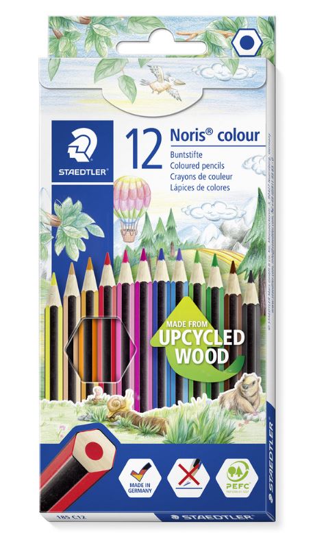 STAEDTLER NORIS COLOUR  COLOURPENCIL 12COL 185