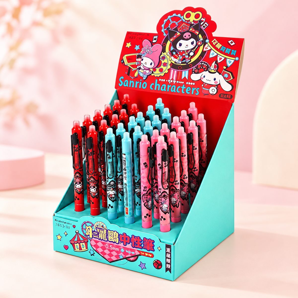 Sanrio Characters 0.5mm ST Head Erasable Pen - 3 Assorted Designs 