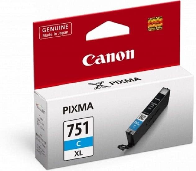 Canon CLI-751C XL Original Cyan High Yield Ink Cartridge 