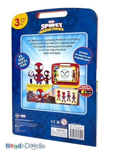 Marvel Spidey And His Amazing Friends Read & Doodle