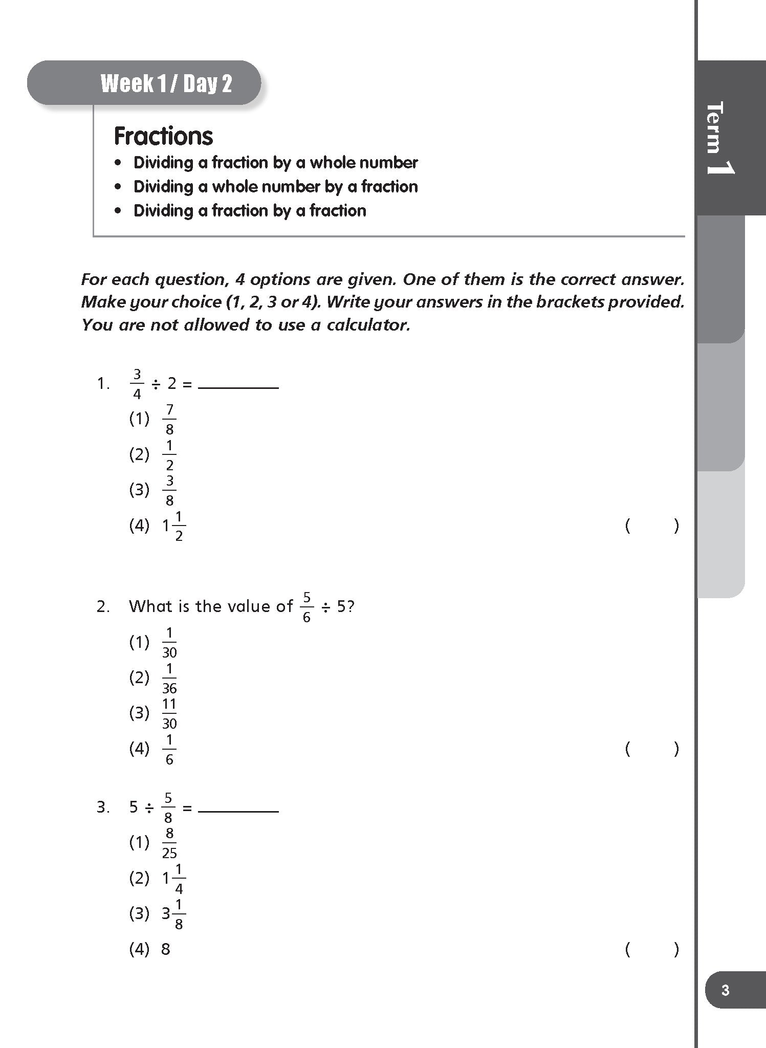 Primary 6 Daily Dose of Maths