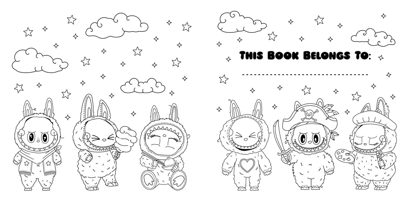 Lafufu Coloring Book (UK)