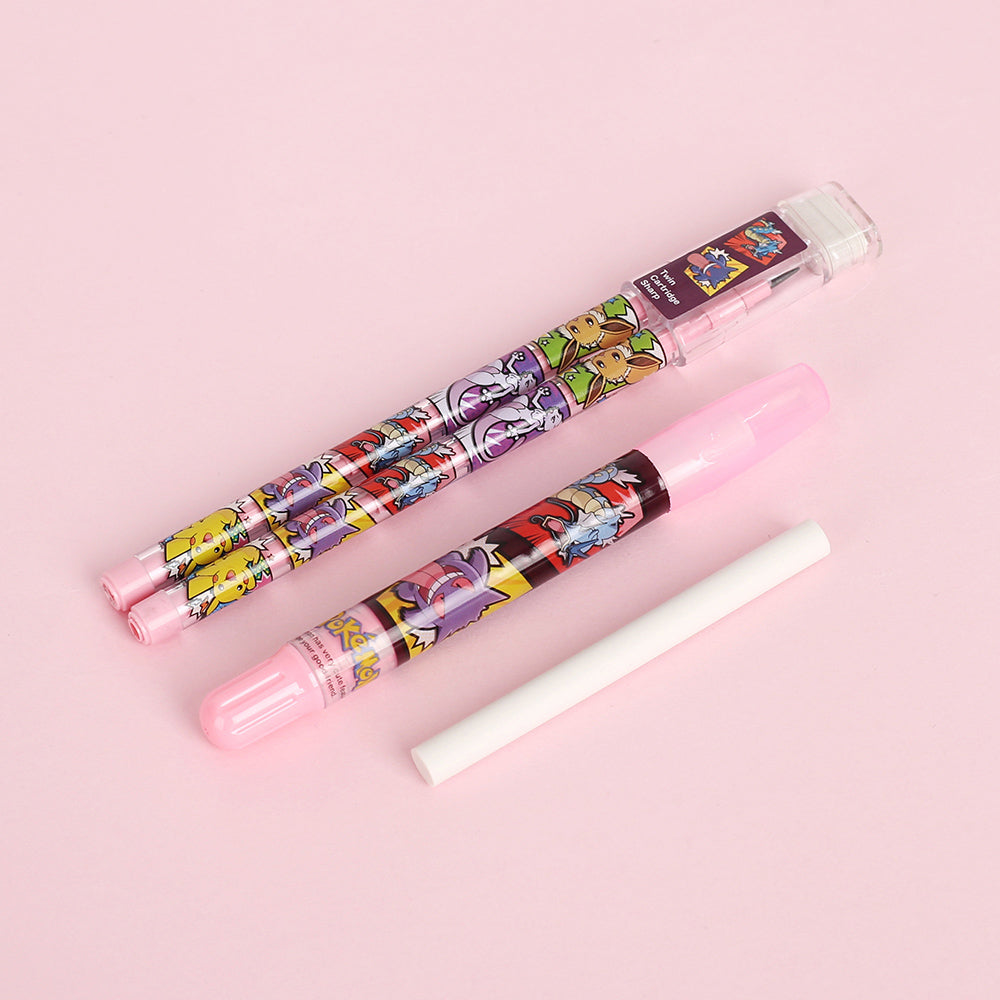 POKÉMON CARTRIDGE PENCIL & ROLLER ERASER SET