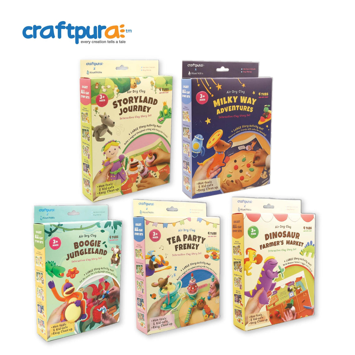 Craftpura Clay Kit Milky Way Adventures