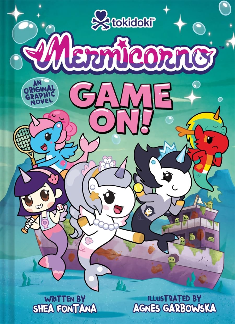 Mermicorno: Undersea Adventures: GAME ON!: An Early Graphic Novel (Hardcover)