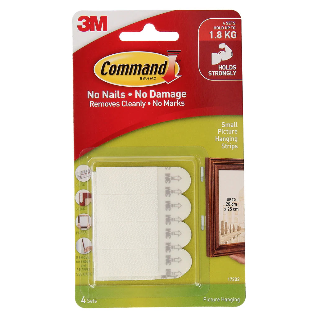 Command™ 17202ANZ Small Picture Hanging Strips