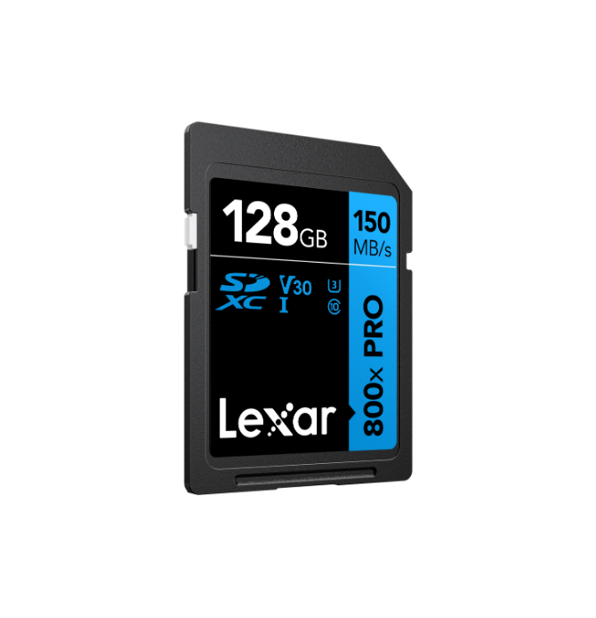 Lexar High-Performance 800x PRO SDXC UHS-I Card 128GB