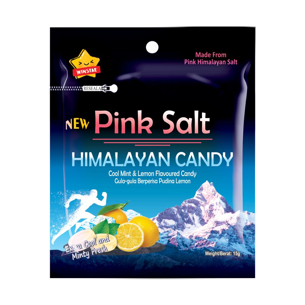 Himalayan C Pink Salt Mint&Lemon 15G