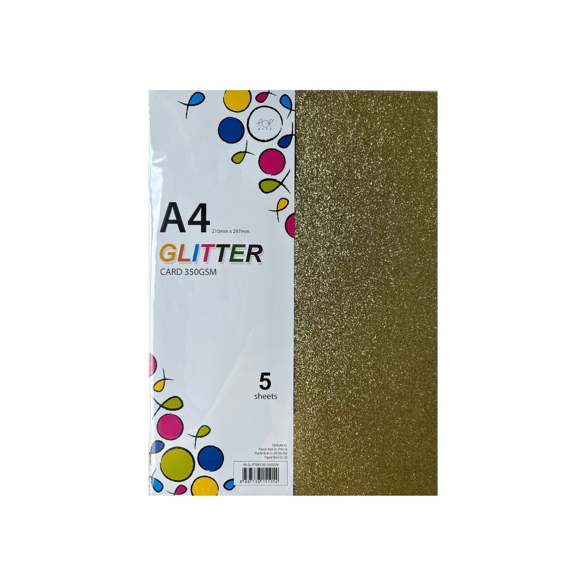 POP Artz Glitter Card 350 GSM