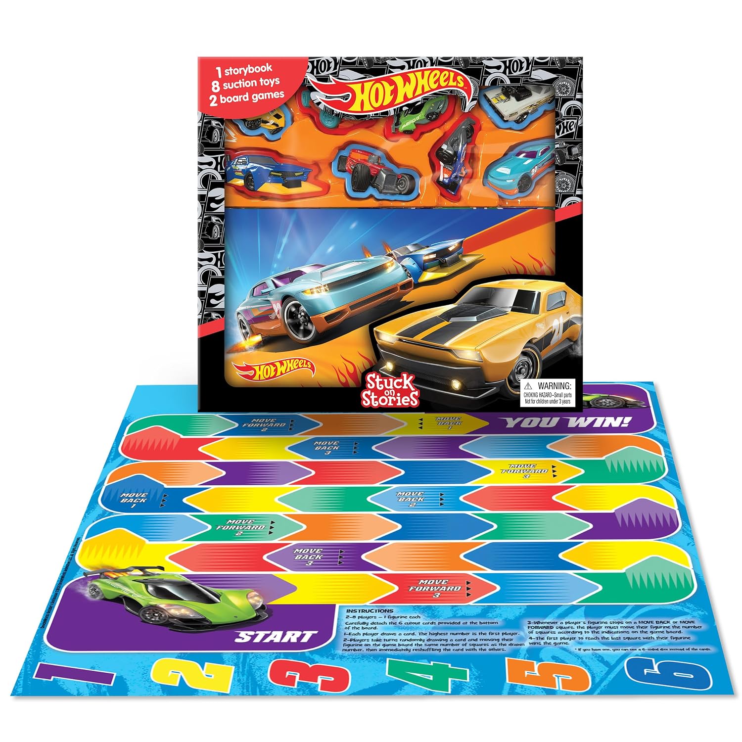 Mattel Hot Wheels Stuck On Stories