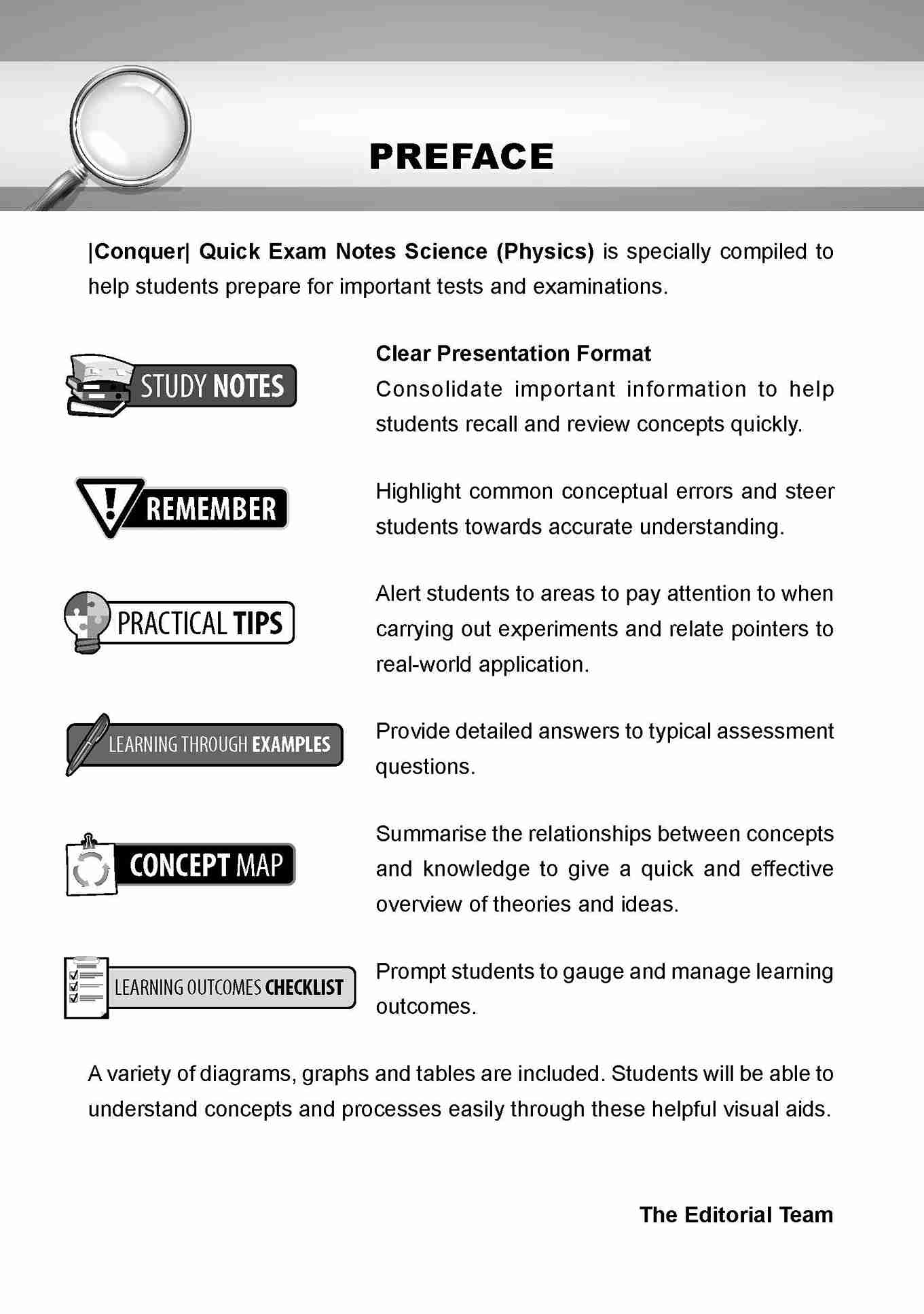 O-Level Conquer QUICK EXAM NOTES SCIENCE (PHYSICS) 2nd Edition