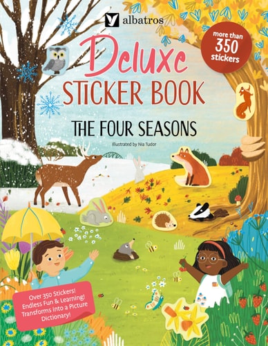 Deluxe Sticker Book: The Four Seasons (Paperback – Sticker Book)
