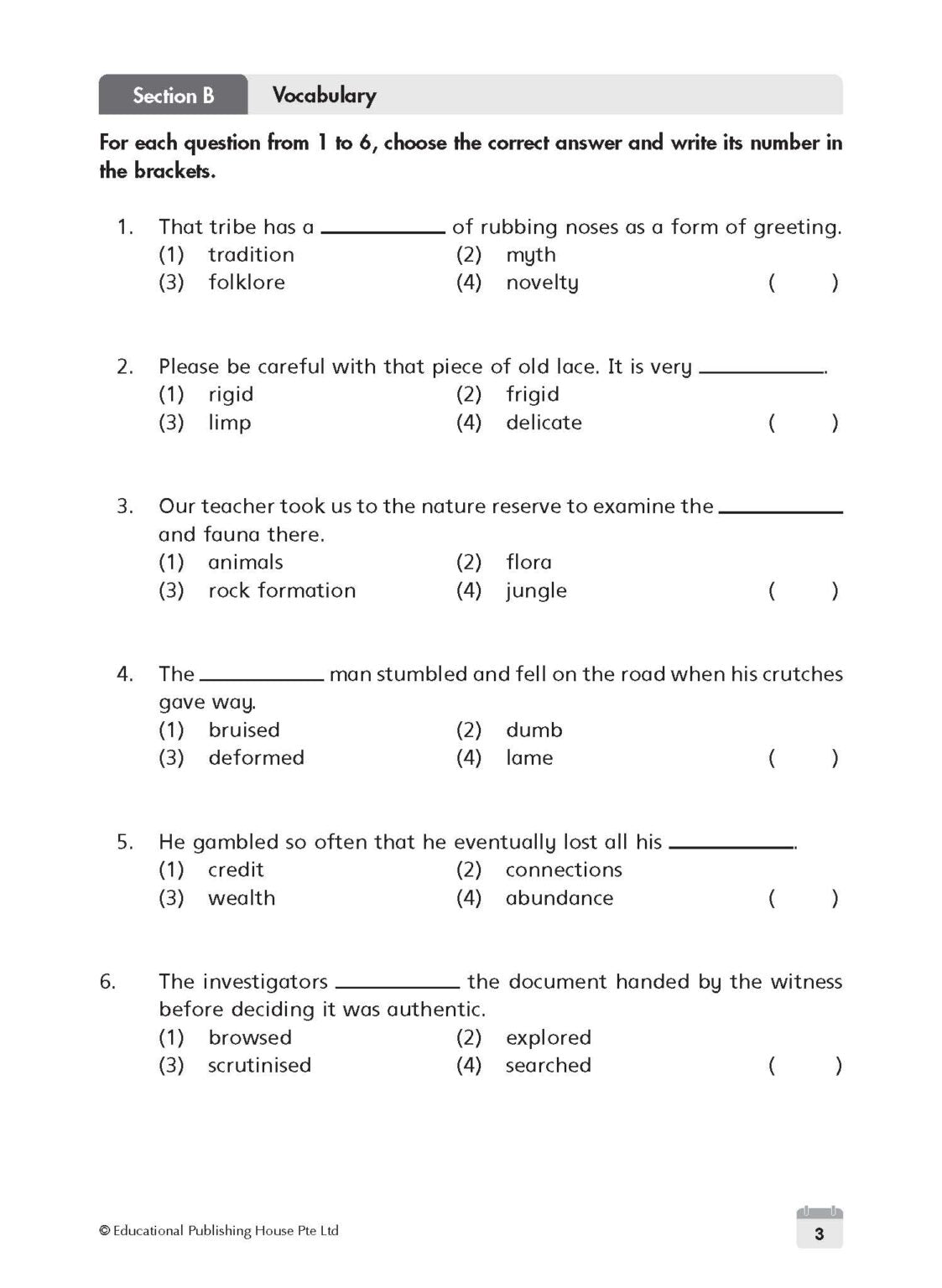 Primary 5 English Weekly Revision (4th Edition)